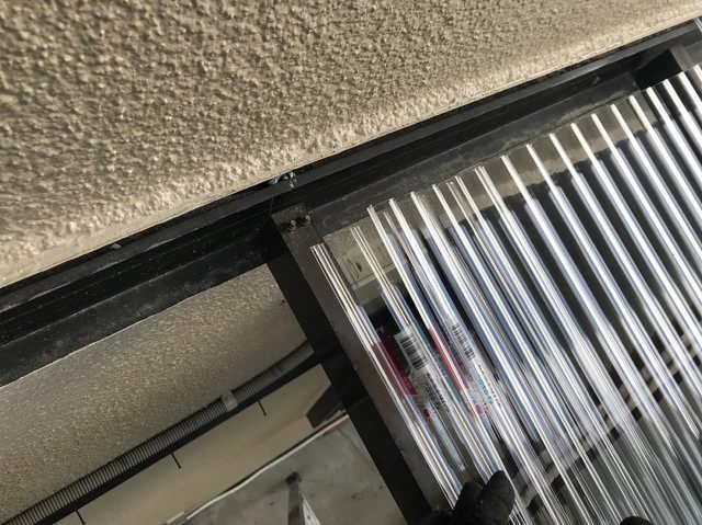波板張替え工事