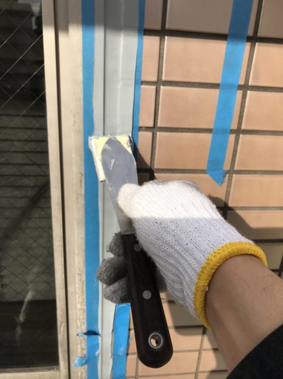 コーキング工事