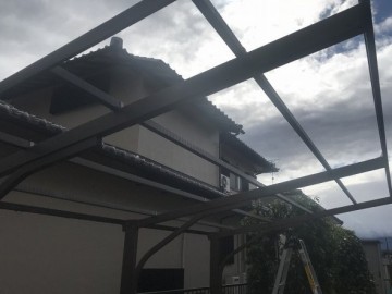 ポリカ張替え工事
