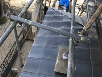 屋根葺き替え工事（ルーガ）