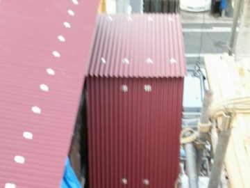 屋根工事（小波）