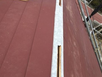 屋根改修工事(ＭＦシルキーカバー）