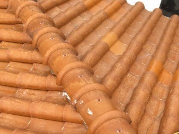 部分棟積み替え、瓦差し替え工事