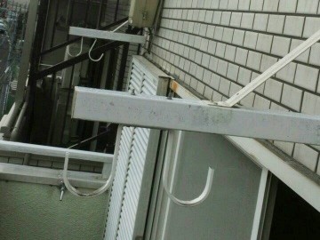 テラス屋根設置