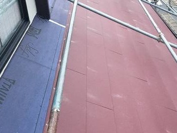 屋根改修工事(ＭＦシルキーカバー）