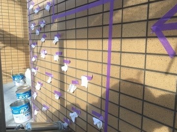 タイル面改修工事