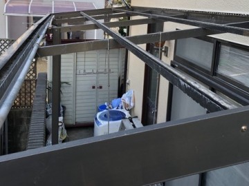 波板張替え工事