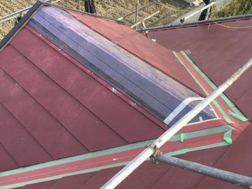 屋根改修工事(ＭＦシルキーカバー）