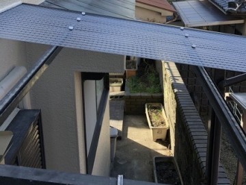 波板張替え工事