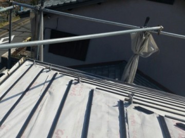 屋根葺き替え工事（ルーガ）