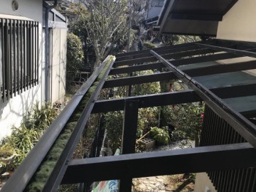 波板張替え工事