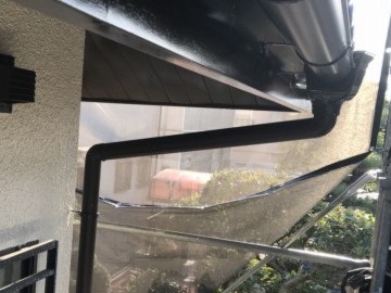 樋架け替え工事