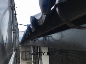 樋架け替え工事