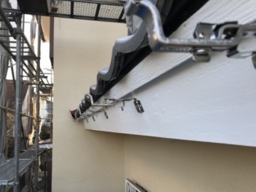 樋掛け替え工事