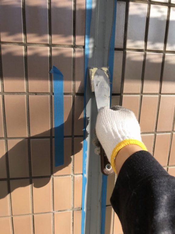 コーキング工事