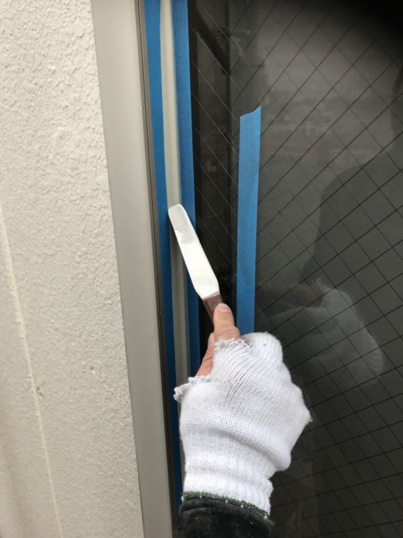 コーキング工事
